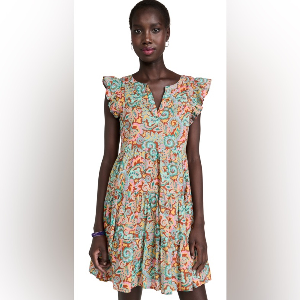 Roller Rabbit Rodez Pippa Printed Dress Size Small